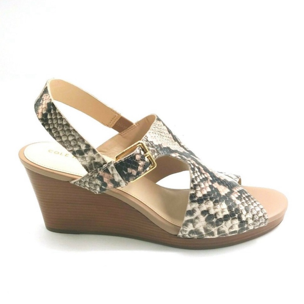 Cole Haan Womens Philomena Leather Sandal 9.5 New